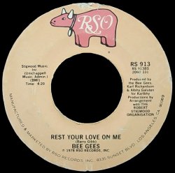 画像2: 【SALE】BEE GEES/REST YOUR LOVE ON ME