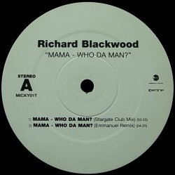 画像1: 【SALE】RICHARD BLACKWOOD/MAMA-WHO DA MAN?