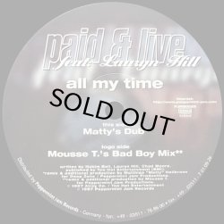 画像1: 【SALE】PAID & LIVE/ALL MY TIME