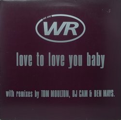 画像1: 【SALE】WR/LOVE TO LOVE YOU BABY