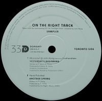 【SALE】V.A./ON THE RIGHT TRACK SAMPLER