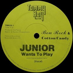 画像1: BON ROCK & COTTON CANDY/JUNIOR WANTS TO PLAY