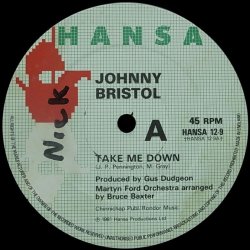 画像1: JOHNNY BRISTOL/TAKE ME DOWN