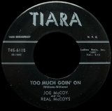 JOE McCOY AND HIS REAL McCOYS/TOO MUCH GOIN' ON