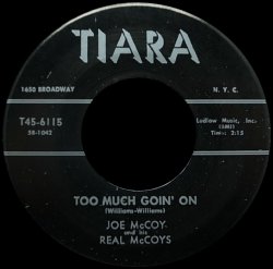 画像1: JOE McCOY AND HIS REAL McCOYS/TOO MUCH GOIN' ON