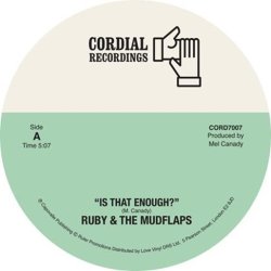 画像1: 【SALE】RUBY & THE MUDFLAPS/IS THAT ENOUGH? / COUNTRY GIRL