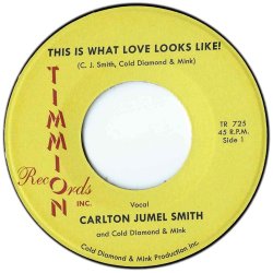 画像1: CARLTON JUMEL SMITH / COLD DIAMOND & MINK/THIS IS WHAT LOVE LOOKS LIKE !