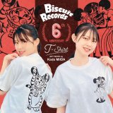 biscuit records 6th Anniversary T-SHIRT /design:Kads MIIDA