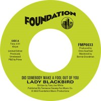 【2022年04月23日 RSD DROPS 限定商品】LADY BLACKBIRD/DID SOMEBODY MAKE A FOOL OUTTA YOU/IT’S NOT THAT EASY 