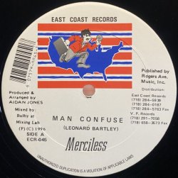 画像1: MERCILESS/MAN CONFUSE
