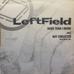 画像1: LEFTFIELD/MORE THAN I KNOW