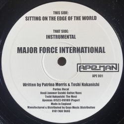 画像1: MAJOR FORCE / SITTING ON THE EDGE OF THE WORLD