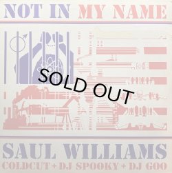 画像1: SAUL WILLIAMS/NOT IN MY NAME