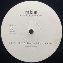 画像1: RAKIM/WHEN I BE ON THA MIC