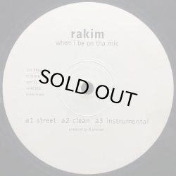 画像1: RAKIM/WHEN I BE ON THA MIC