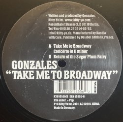 画像1: GONZALES/TAKE ME TO BROADWAY