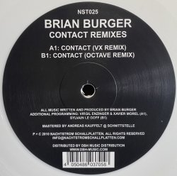 画像1: BRIAN BURGER/CONTACT REMIXES