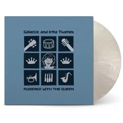 画像1: GALACTIC WITH IRMA THOMAS/AUDIENCE WITH THE QUEEN (WHITE SMOKE CLEAR VINYL / LP)