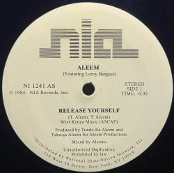 画像1: ALEEM/RELEASE YOURSELF