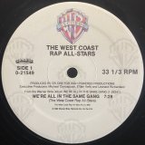 THE WEST COAST RAP ALL-STARS/WE'RE ALL IN THE SAME GANG