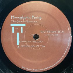 画像1: HIEROGLYPHIC BEING/THE SOUND OF MUSIC E.P.