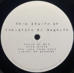画像1: CHRISTOPH DE BABALON/GRIM ZENITH EP