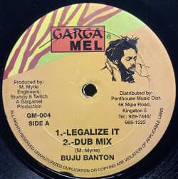 画像1: BUJU BANTON/LEGALIZE IT