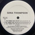 GINA THOMPSON/THE THINGS THAT YOU DO