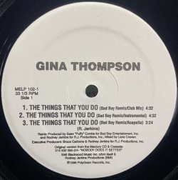画像1: GINA THOMPSON/THE THINGS THAT YOU DO