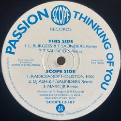 画像1: PASSION/THINKING OF YOU