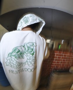 画像2: FRUIT OF THE DOOM T-SHIRT  (GREEN PRINT)