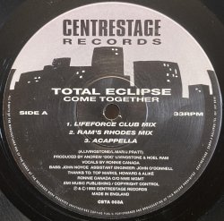 画像1: TOTAL ECLIPSE/COME TOGETHER