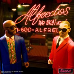 画像3: FREDDIE GIBBS & THE ALCHEMIST/FREDDIE GIBBS AND THE ALCHEMIST 2-PACK ALFREDO REACTION FIGURES WAVE 01