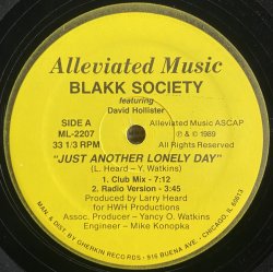 画像1: BLAKK SOCIETY/JUST ANOTHER LONELY DAY