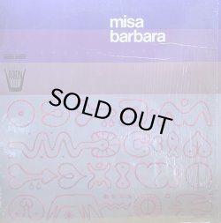 画像1: ALFREDO DE ROBERTIS/HUMBERTO CANTO / MISA BARBARA
