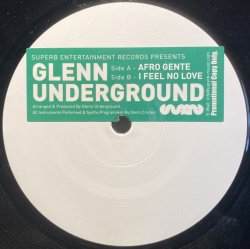 画像1: GLENN UNDERGROUND - AFRO GENTE / I FEEL NO LOVE