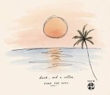 符和 - dusk, and a coffee.