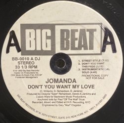 画像1: JOMANDA - DON'T YOU WANT MY LOVE