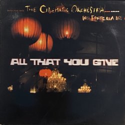 画像1: THE CINEMATIC ORCHESTRA - ALL THAT YOU GIVE