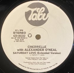 画像1: CHERRELLE WITH ALEXANDER O'NEAL - SATURDAY LOVE