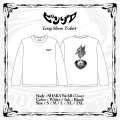 "ピンゾロ" LONG SLEEVE T-SHIRT DESIGN : SOLID