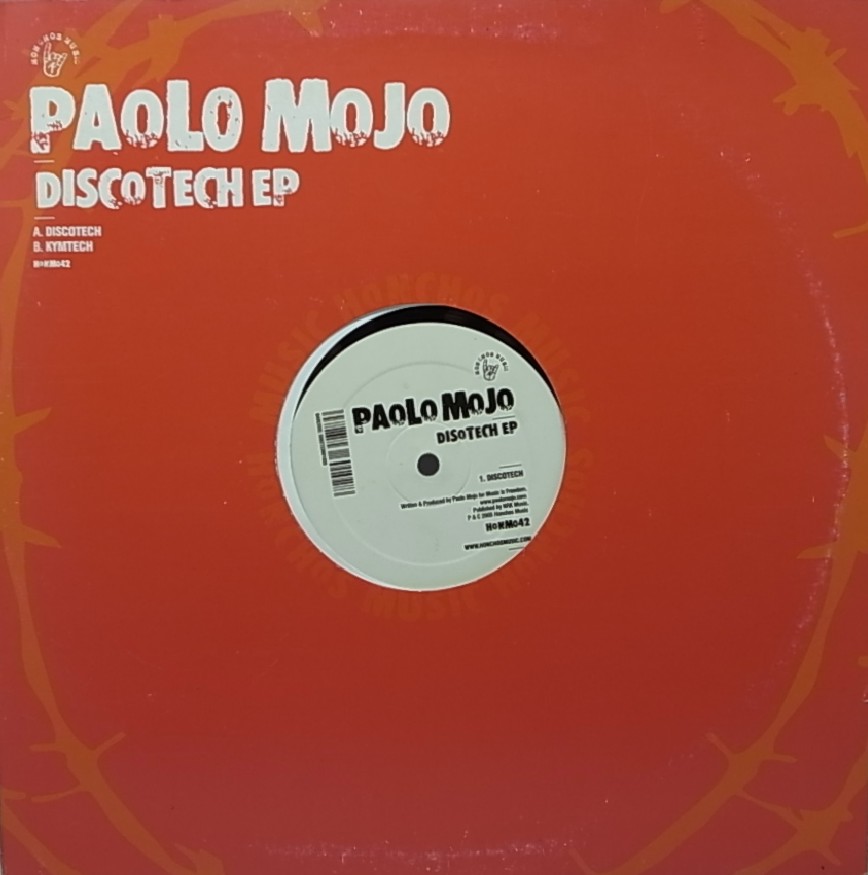 【SALE】PAOLO MOJO/DISCOTECH EP