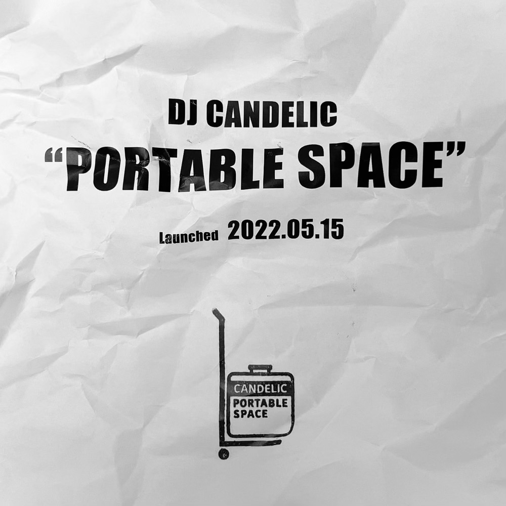 DJ CANDELIC/PORTABLE SPACE MIX CD/TAPE