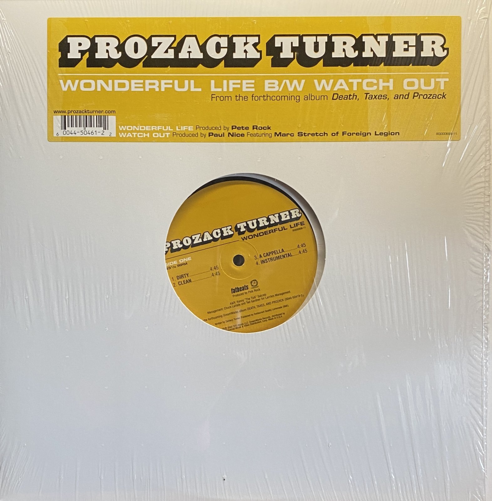 PROZACK TURNER/WONDERFUL LIFE
