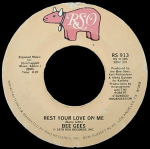画像2: 【SALE】BEE GEES/REST YOUR LOVE ON ME (2)