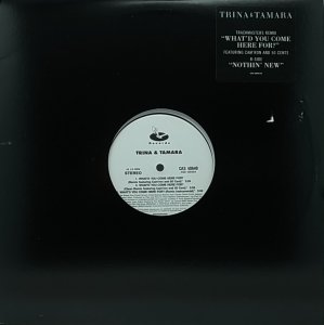 画像1: 【SALE】TRINA & TAMARA/WHAT'D YOU COME HERE FOR?-TRACKMASTERS REMIX- (1)