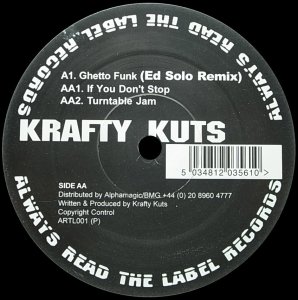 画像1: 【SALE】KRAFTY KUTS/GHETTO FUNK(ED SOLO REMIX) (1)