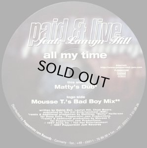 画像1: 【SALE】PAID & LIVE/ALL MY TIME (1)