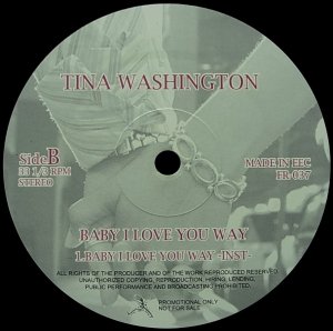 画像2: 【SALE】TINA WASHINGTON/BABY I LOVE YOU WAY (2)