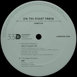 画像2: 【SALE】V.A./ON THE RIGHT TRACK SAMPLER (2)